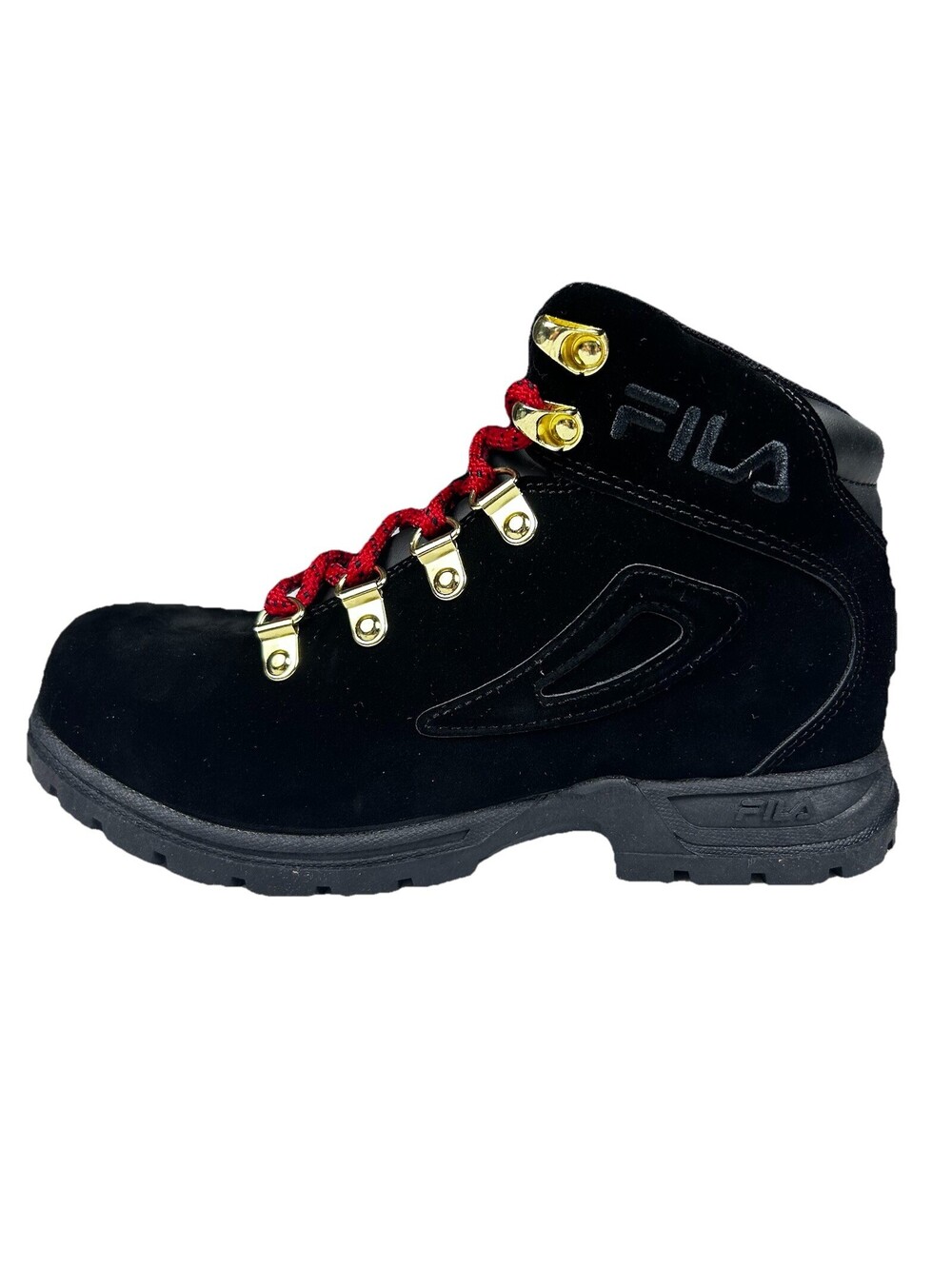 Fila Diviner FS Hiking Boots Kids Size 4 Black Lace Up Winter Hunting Boots New